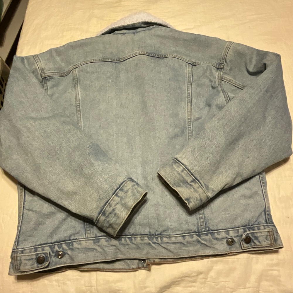 Vintage Levis Mens Sherpa Lined Truckers Jacket size Large - Picture 9 of 9